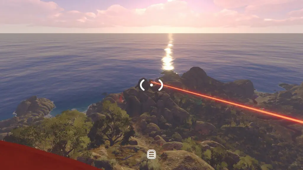 The first radio location viewed from the Red Tower