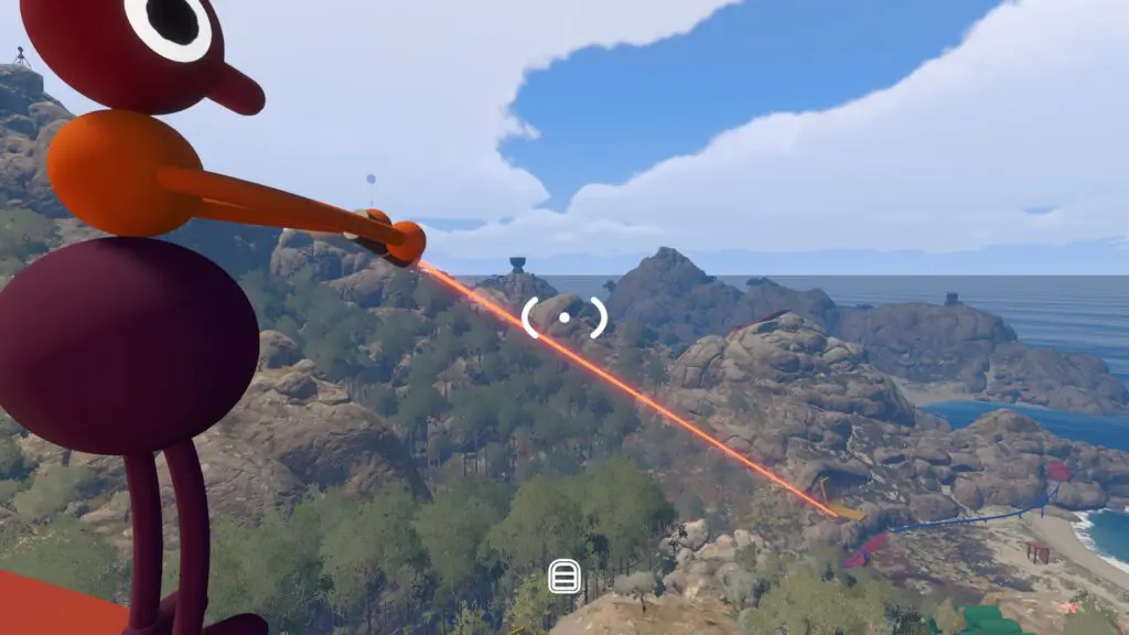 The cannon platform used for the timed Red Tower puzzle